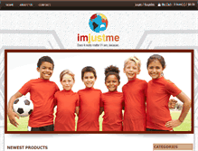 Tablet Screenshot of imjustme01.com